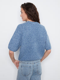 CHARLIE B Short Sleeve Sweater