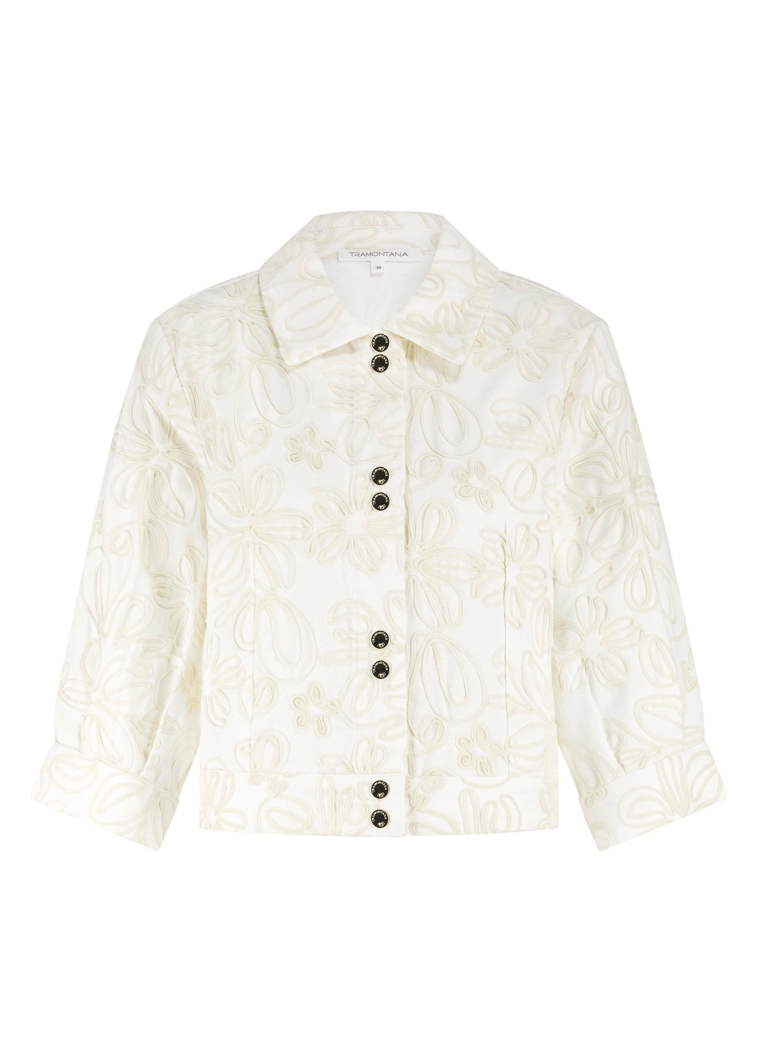 TRAMONTANA Embroidered Denim Jacket