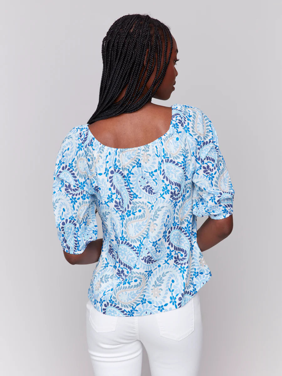 CHARLIE B Off The Shoulder Blouse