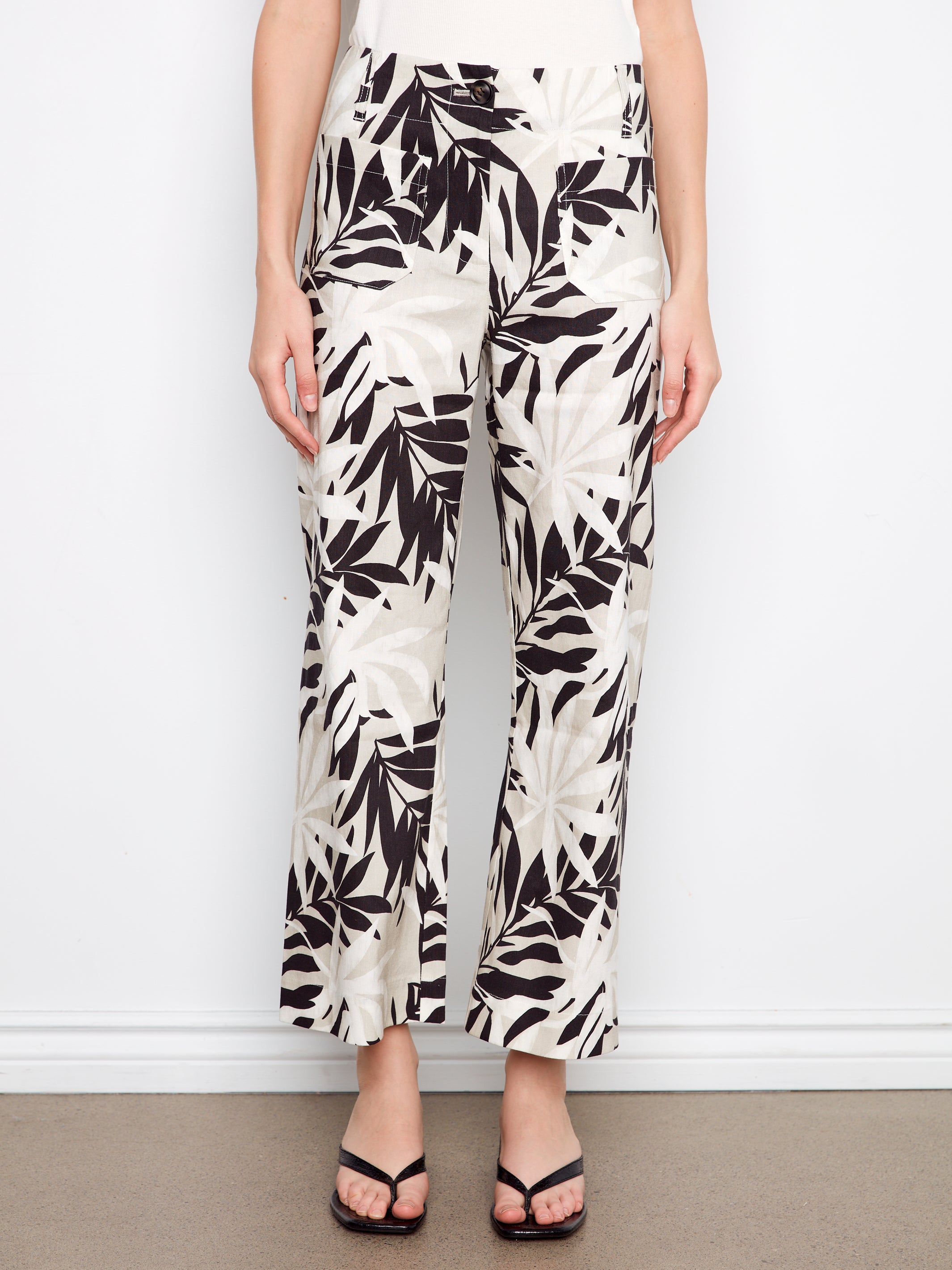 CHARLIE B Floral Pants