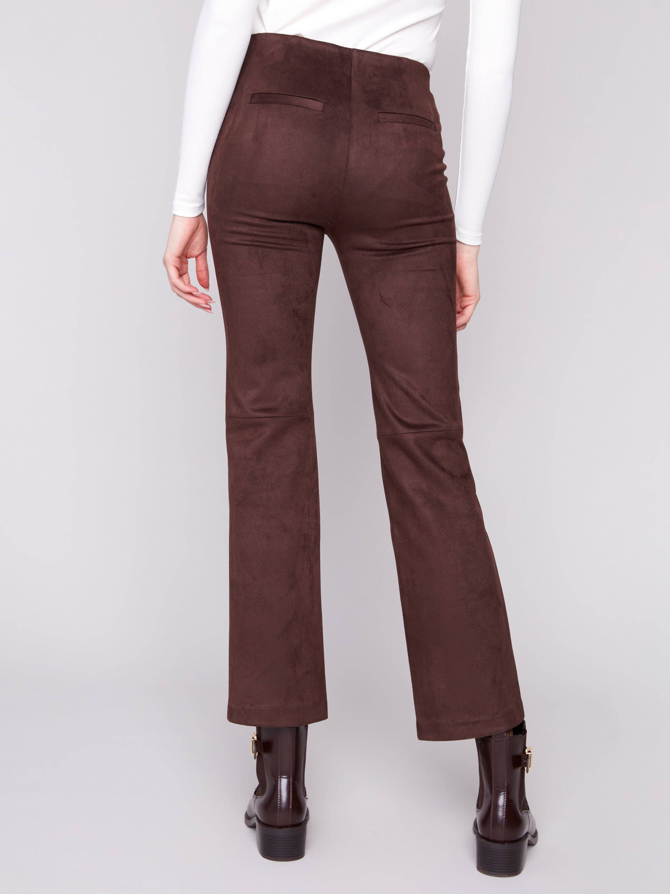 CHARLIE B Faux Suede Pants