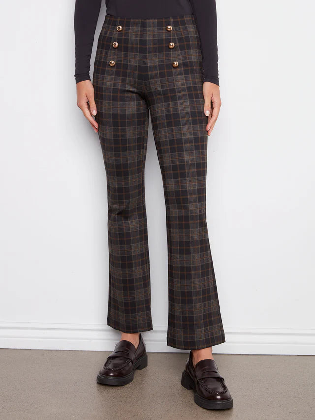 CHARLIE B Flare Pull-on Pants