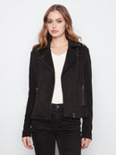 CHARLIE B Faux Suede Jacket