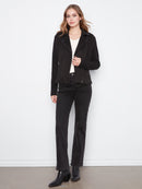 CHARLIE B Faux Suede Jacket