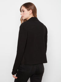 CHARLIE B Faux Suede Jacket
