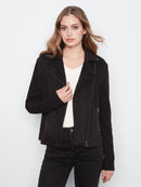 CHARLIE B Faux Suede Jacket