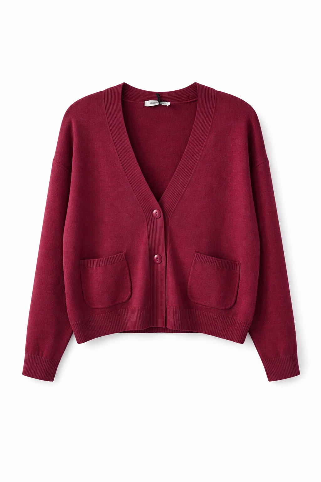 ANGELA MARA Cropped Cardigan