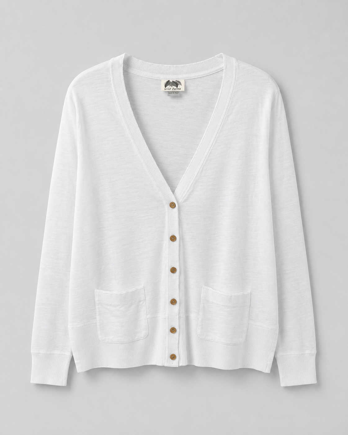 WILD PALMS V-Neck Cardigan