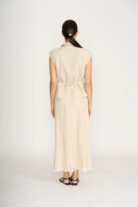 FOIL Linen Skirt