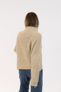 LYLA + LUXE Evoletflex Mock Neck Sweater