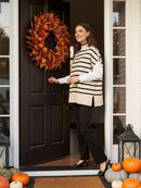 FRANSA Knit Poncho