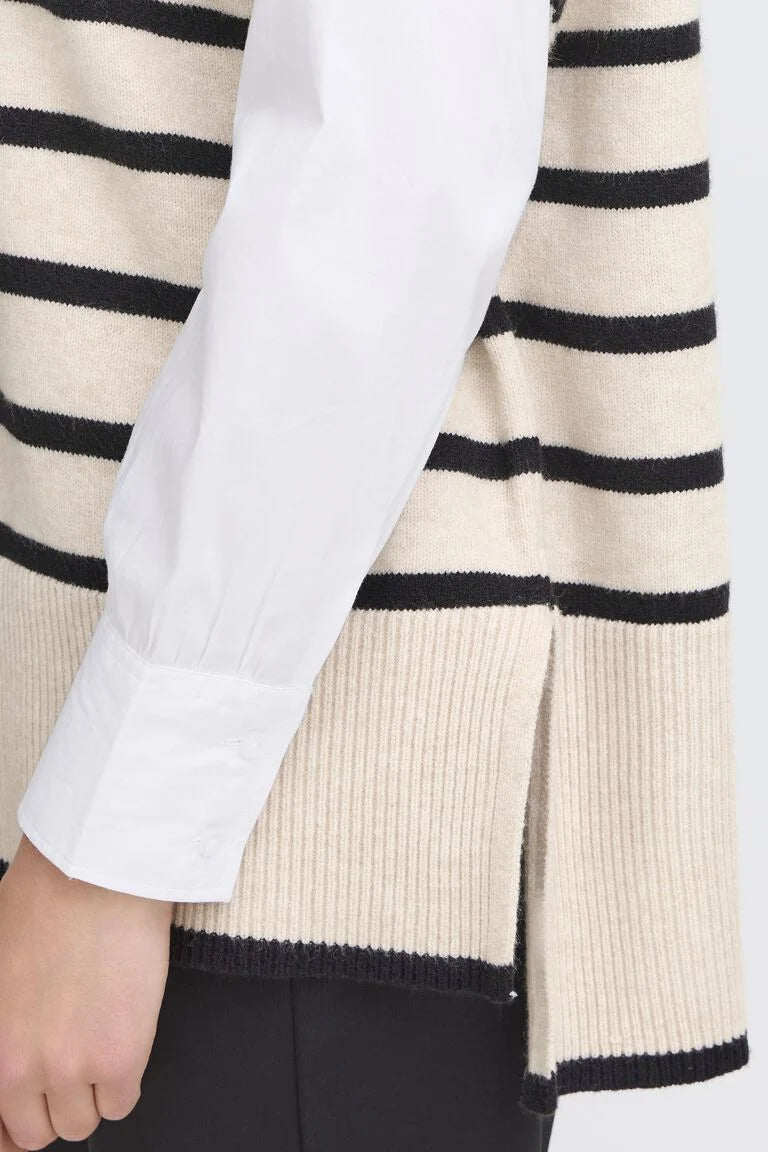 FRANSA Knit Poncho