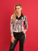 DOLCEZZA Printed Moto Jacket