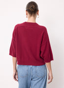 NOT SHY Short Sleeve Cashmere Sweater