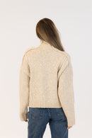 LYLA + LUXE Nellie Mock Neck Sweater
