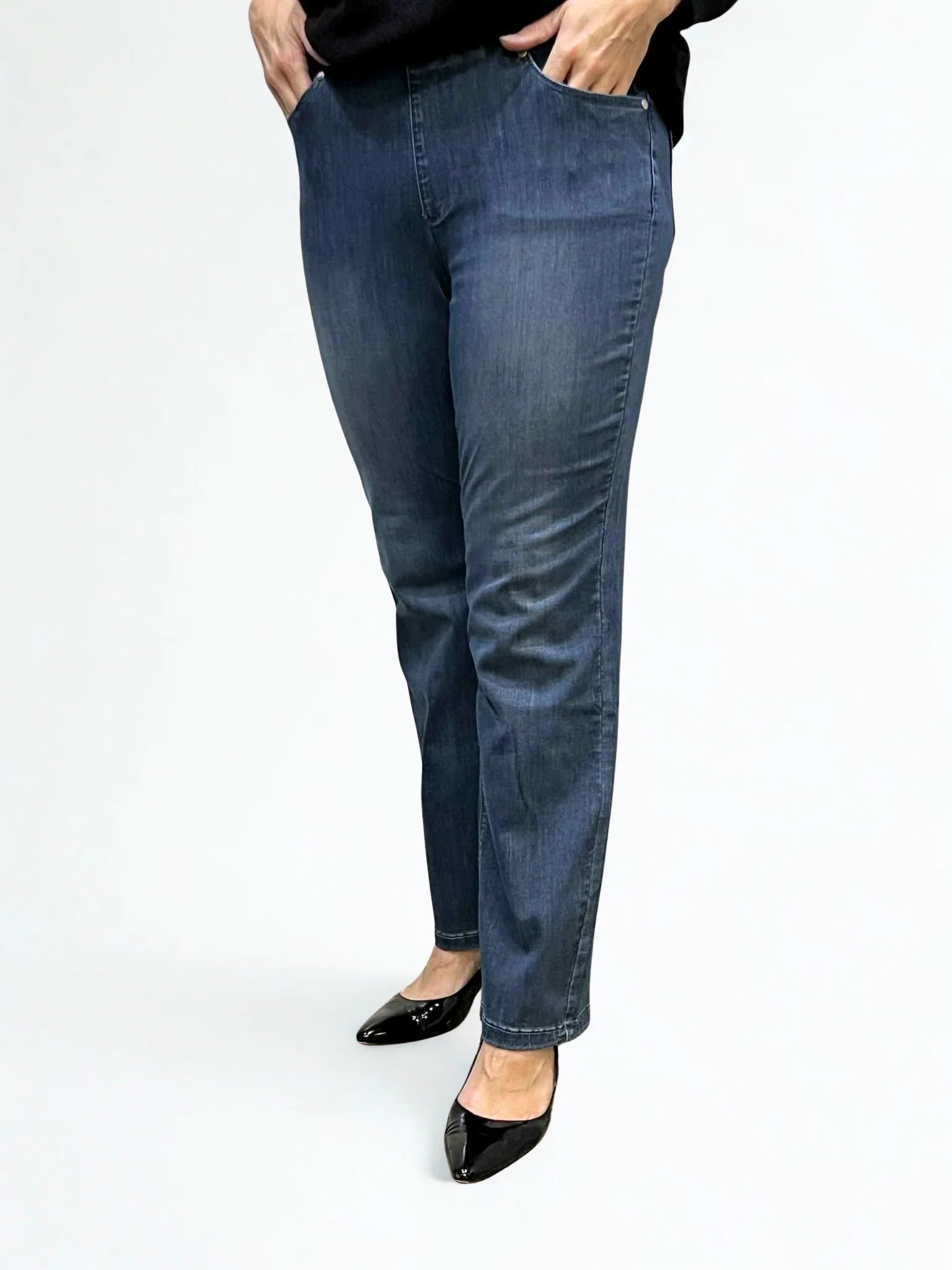 CARRELI JEANS Pull-on Straight Leg