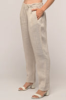 LINEN LUV Pull-on Linen Pants
