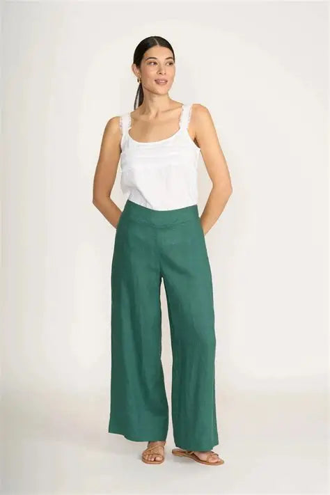FOIL Linen Wide Leg Pants