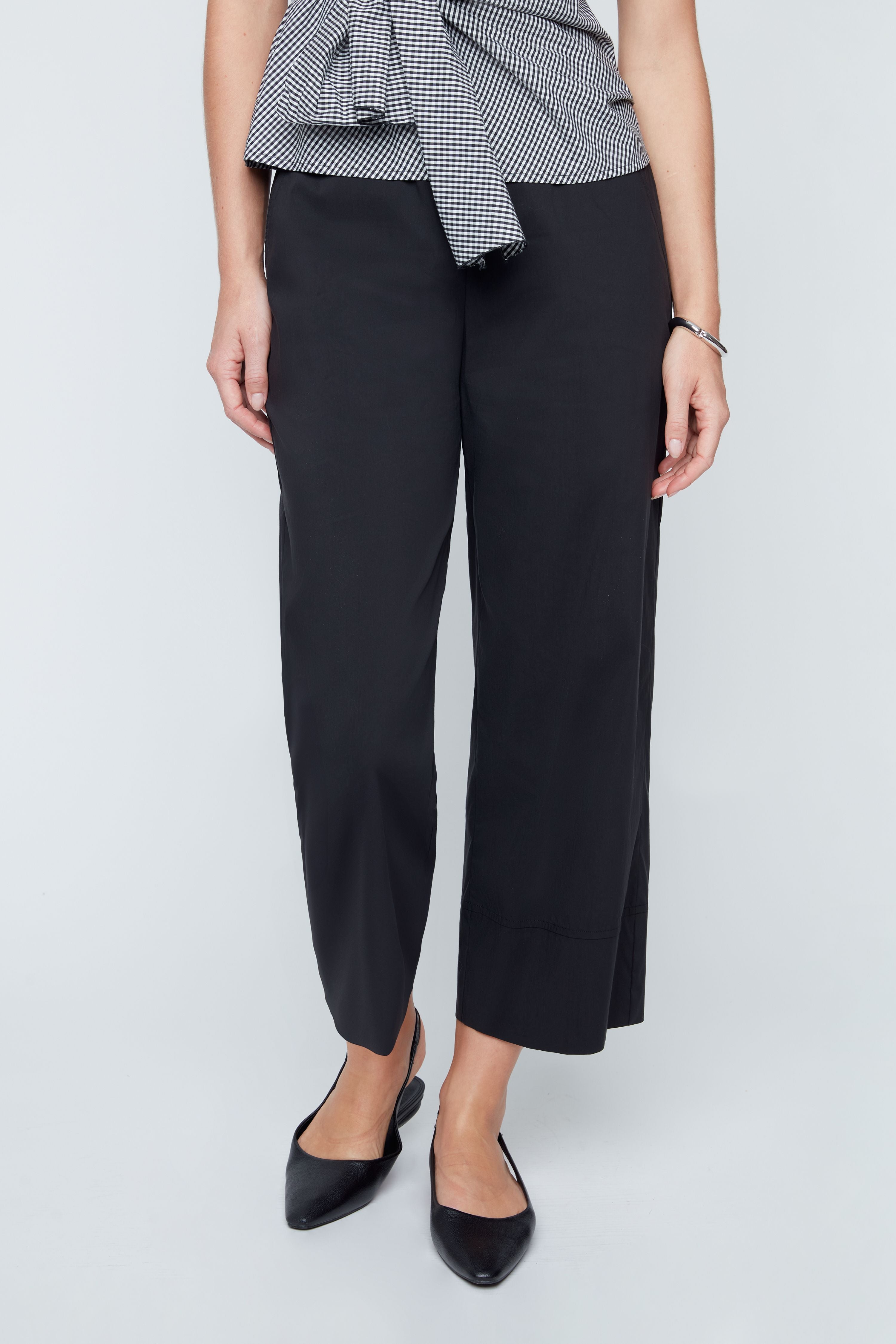 RENUAR Wide Leg Crop Pants