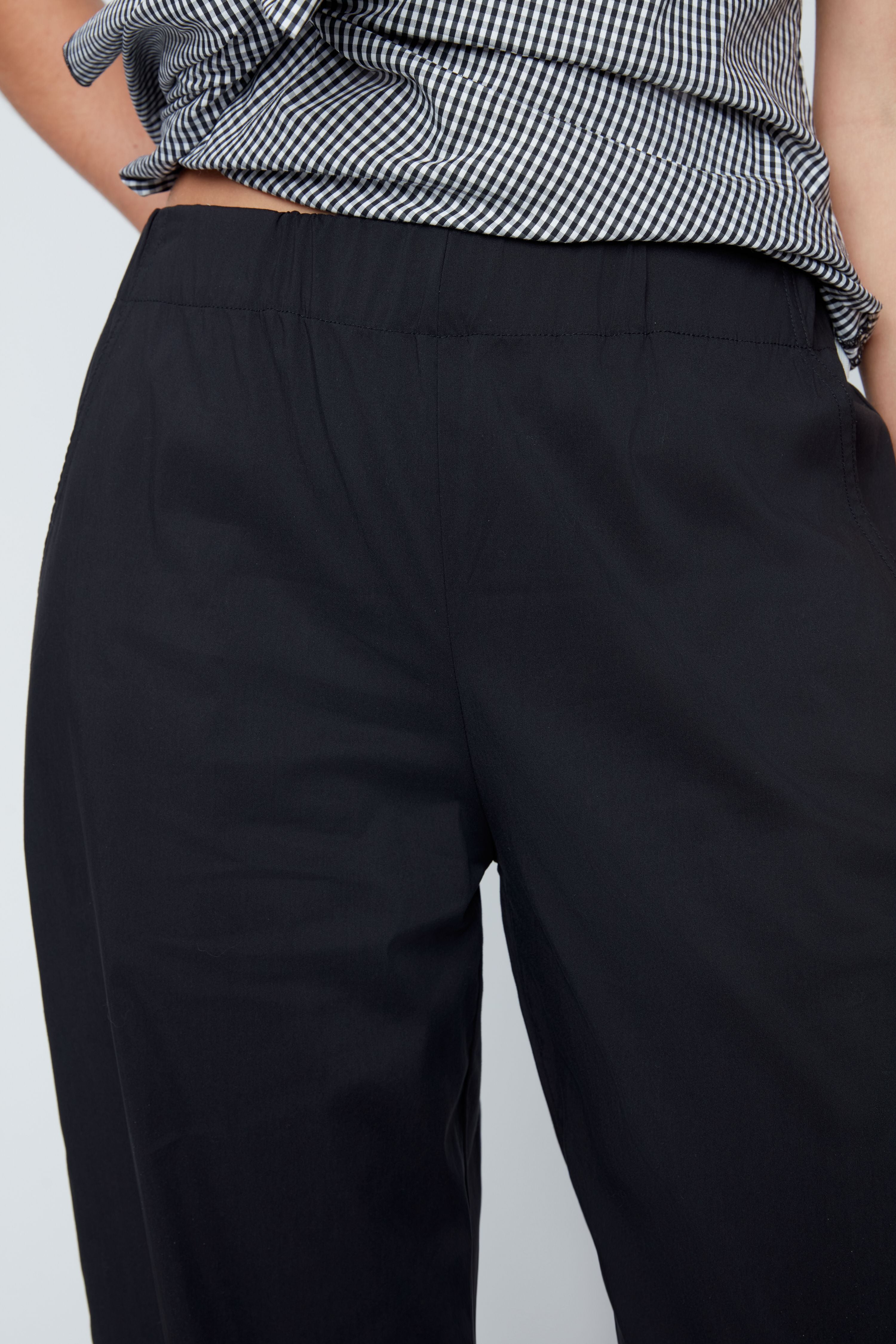 RENUAR Wide Leg Crop Pants