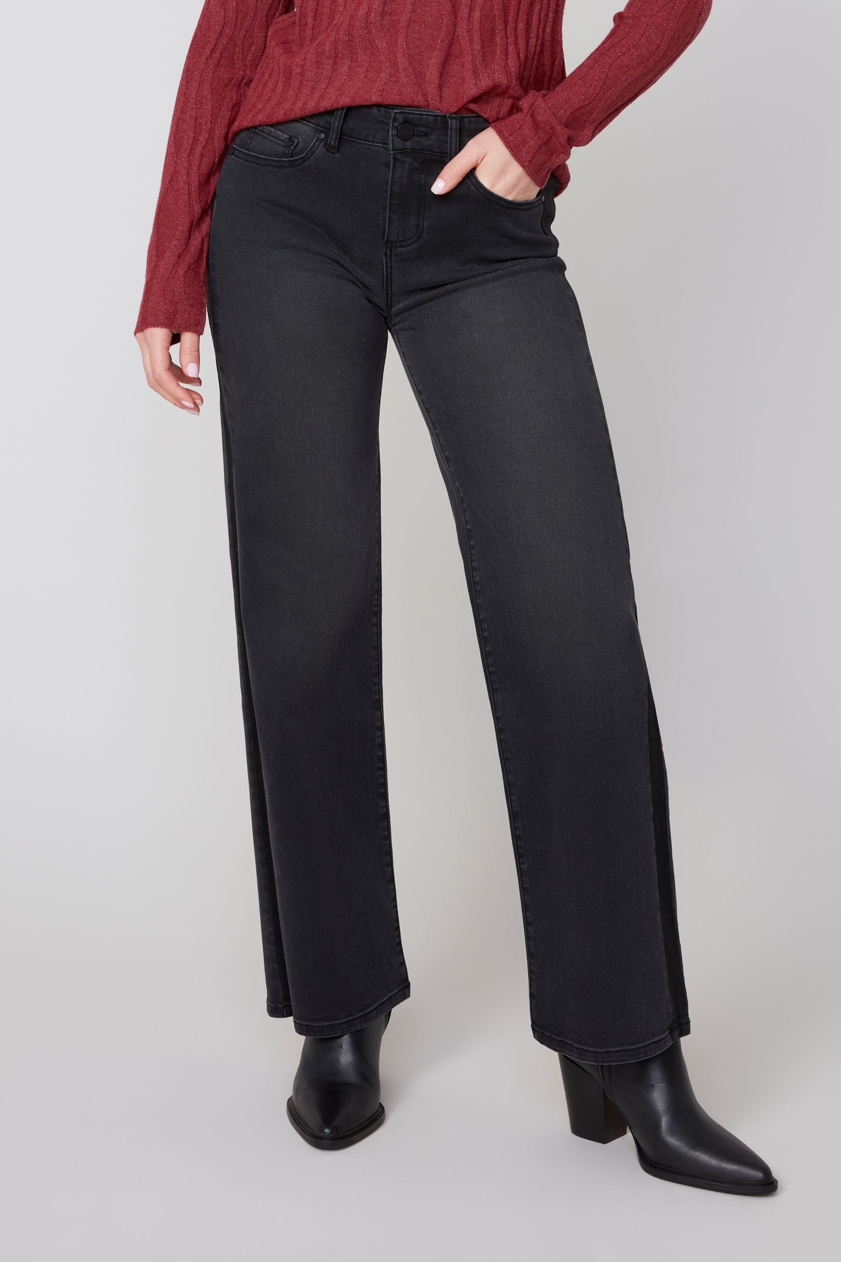 RENUAR Wide Leg Denim