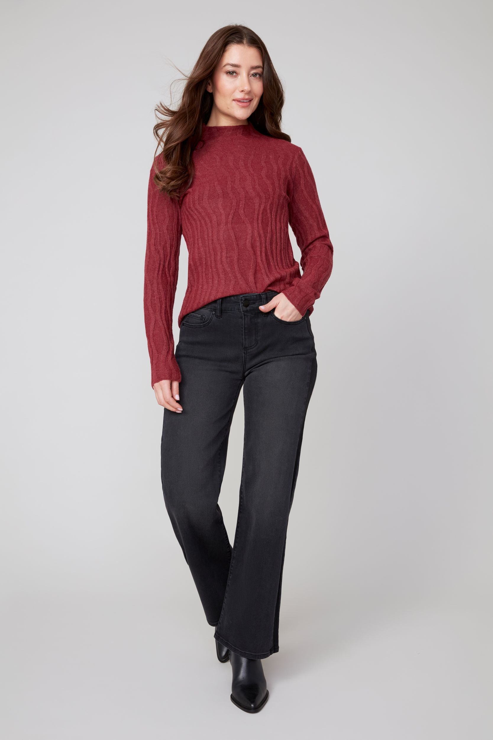 RENUAR Wide Leg Denim