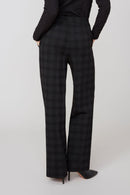 RENUAR Black Plaid Pants