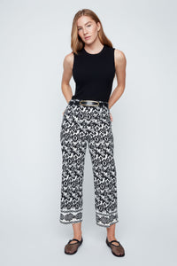 RENUAR Patterned Pants