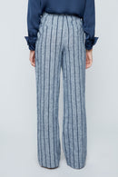 RENUAR Linen Striped Pants