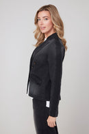 RENUAR Charcoal Denim Blazer