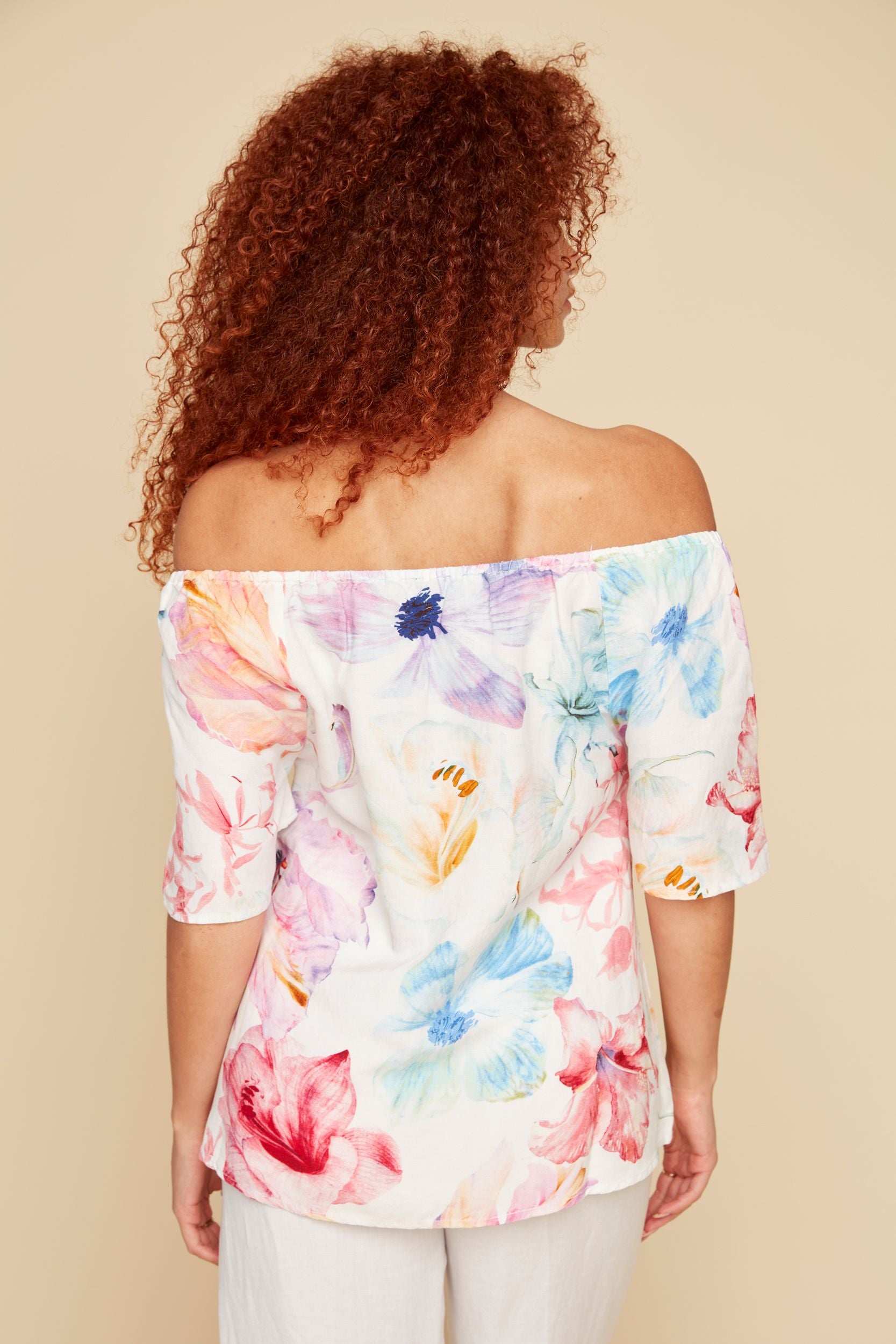 RENUAR Floral Blouse