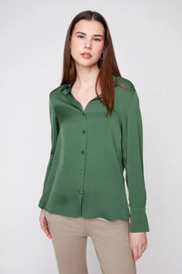 RENUAR Satin Blouse