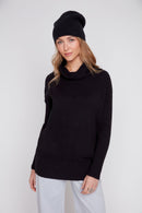 RENUAR Cowl Neck Sweater