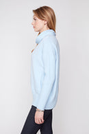 RENUAR Cowl Neck Sweater