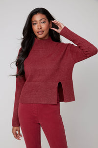 RENUAR Mock Neck Sweater