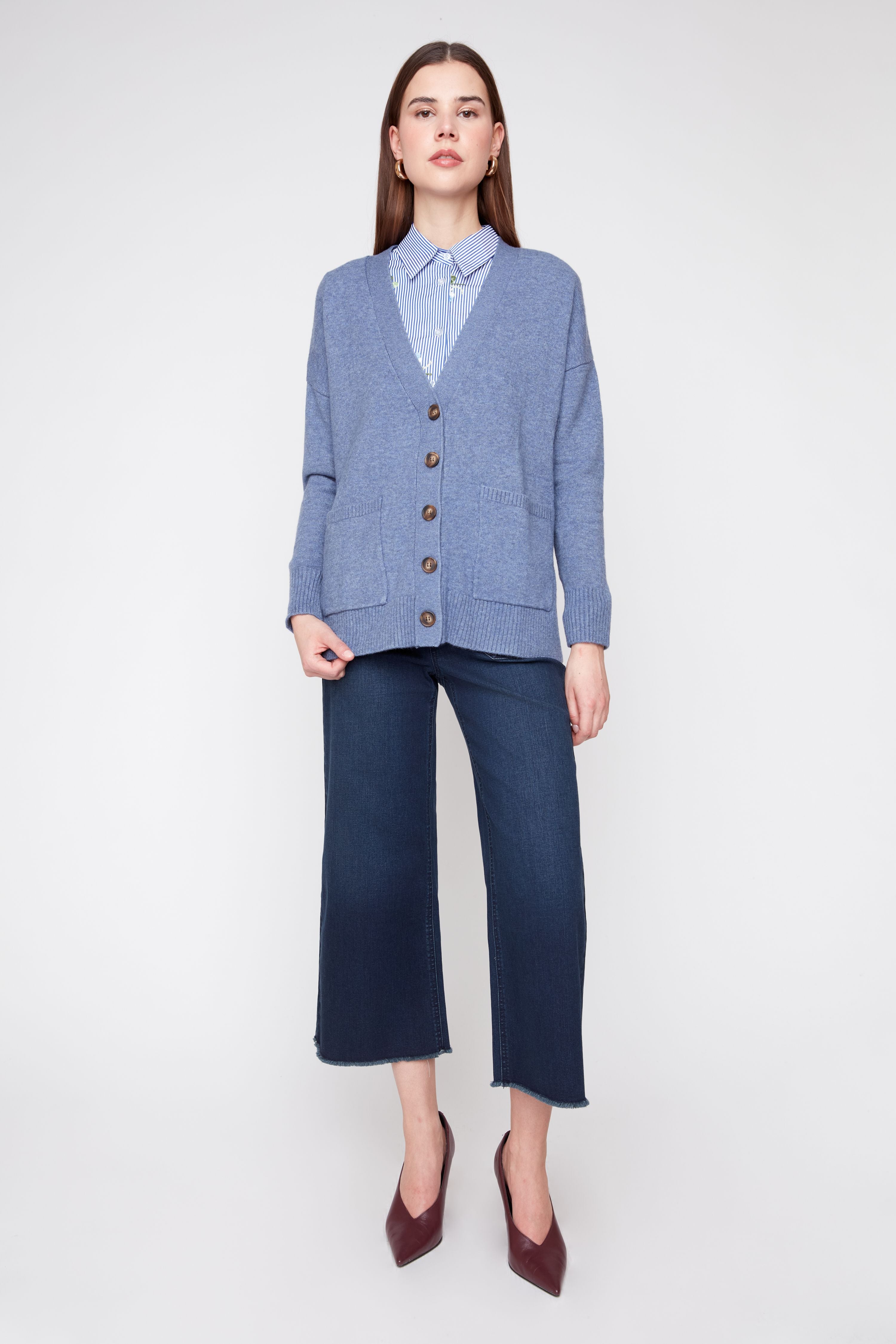 RENUAR V-Neck Cardigan