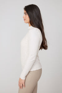 RENUAR Crepe Turtleneck