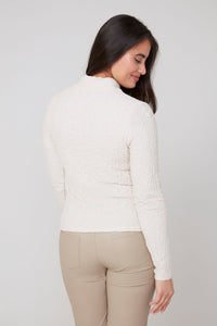 RENUAR Crepe Turtleneck