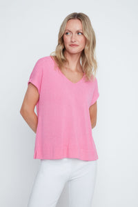 RENUAR Short-Sleeve Knit Top