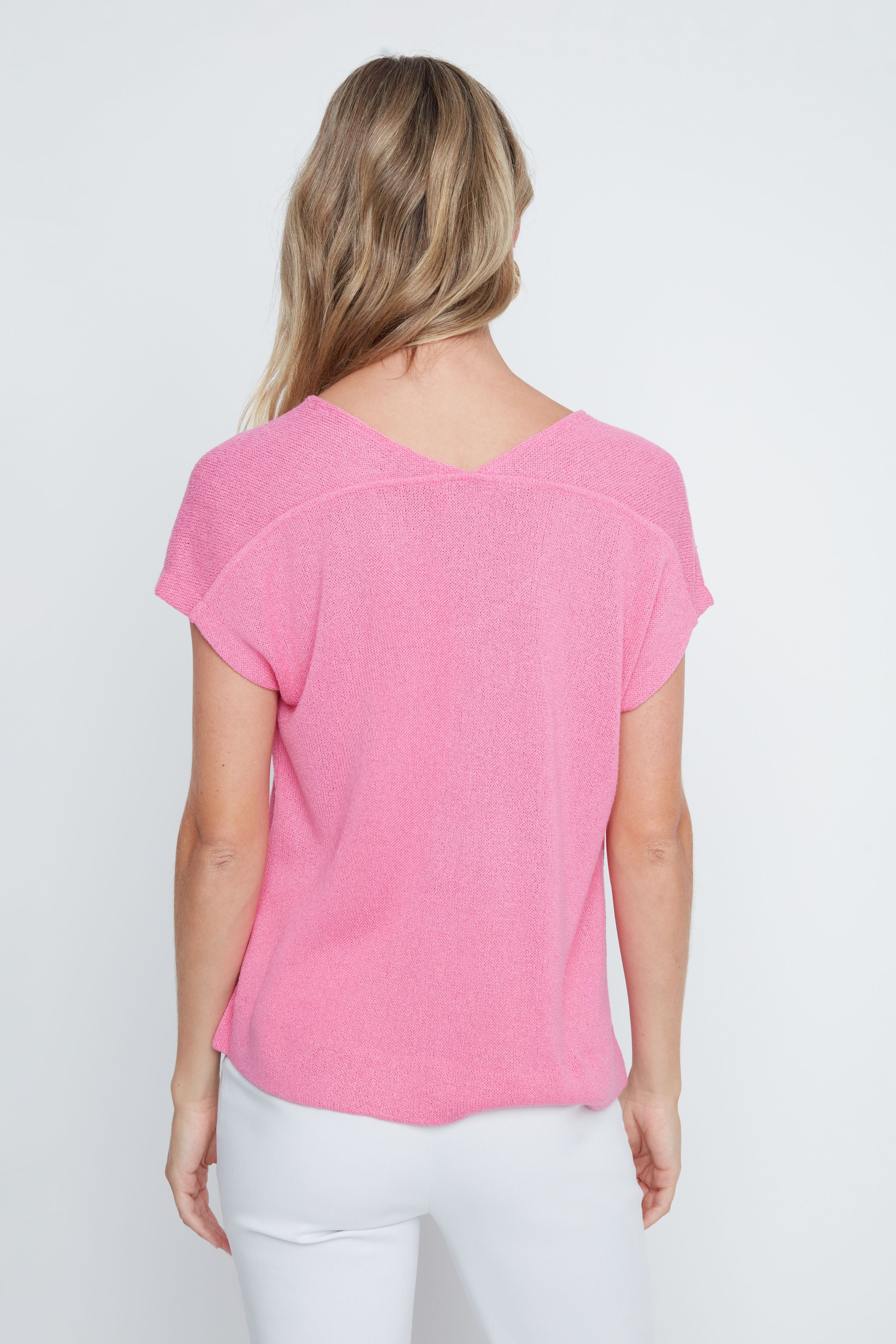 RENUAR Short-Sleeve Knit Top