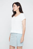 RENUAR Short-Sleeve Knit Top