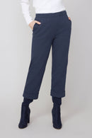 RENUAR Cuffed Cropped Pants