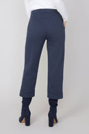 RENUAR Cuffed Cropped Pants