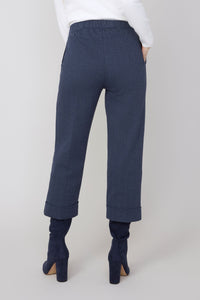 RENUAR Cuffed Cropped Pants