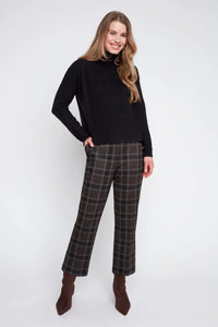 RENUAR Cropped Plaid Pant