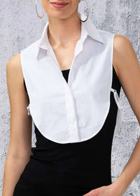 ALISON SHERI White Collared Dickie