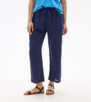 HATLEY Straight Leg Linen Pant