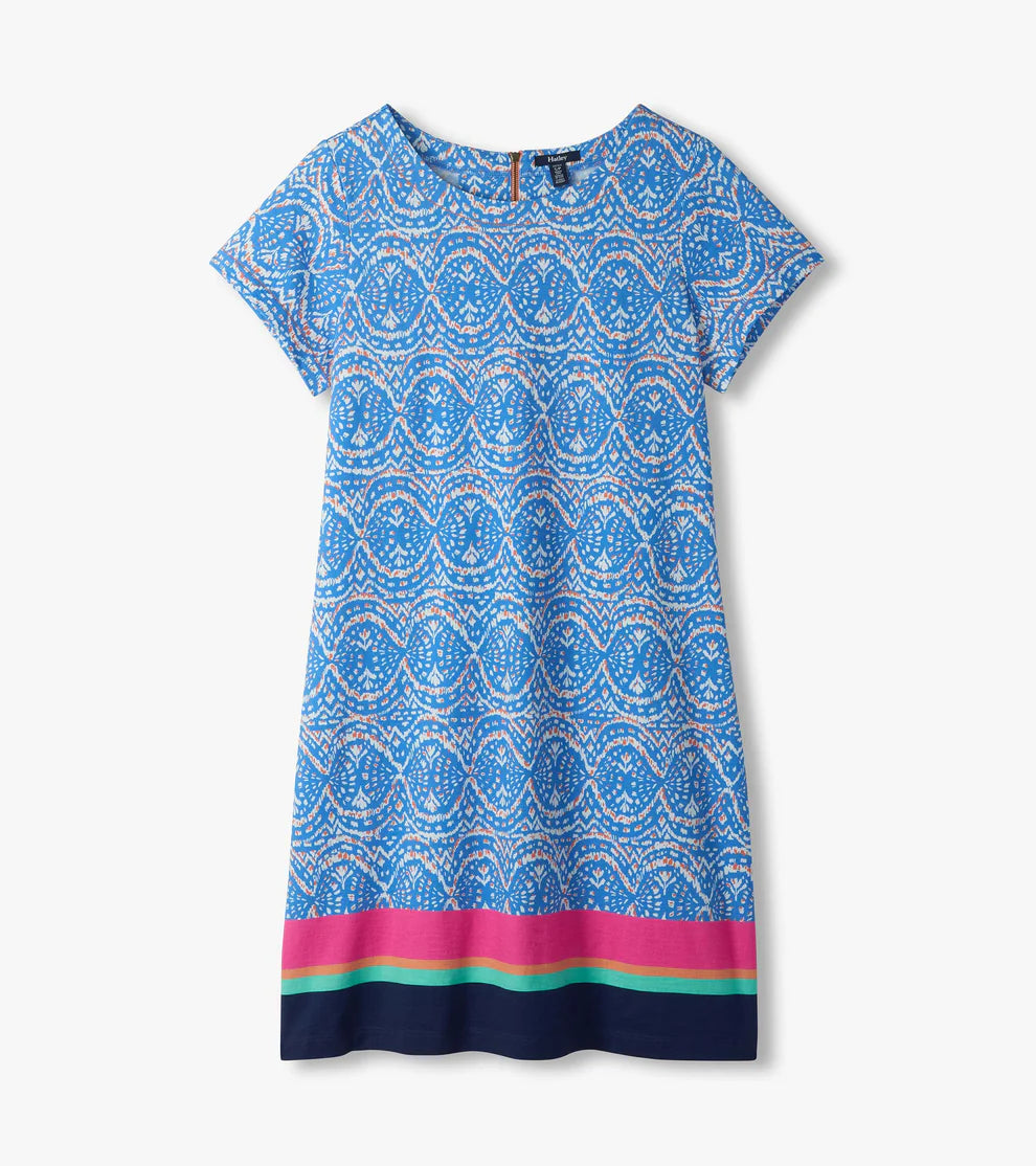 HATLEY Zip-back Tee Dress