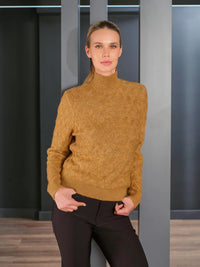 DOLCEZZA Weave Patterned Sweater