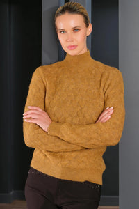 DOLCEZZA Weave Patterned Sweater
